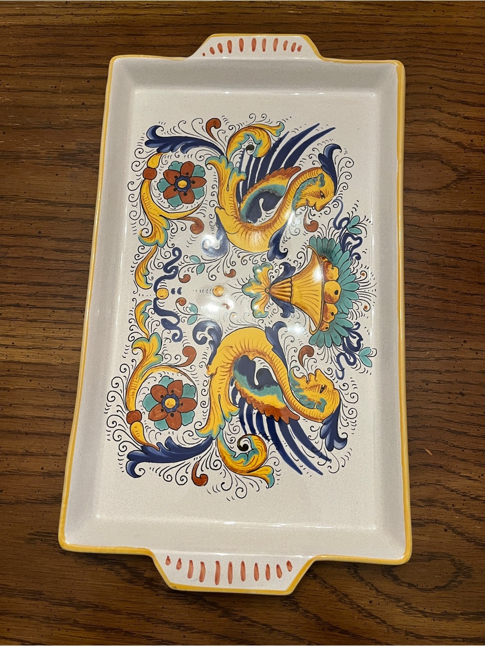 Deruta Ceramiche Platter, Made in Italy